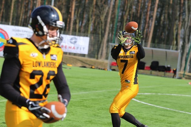 Lowlanders Białystok - Panthers Wrocław. Porażka mimo dzielnej walki