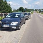 Komendant podlaskiej policji po pościgu zatrzymał sprawcę kolizji