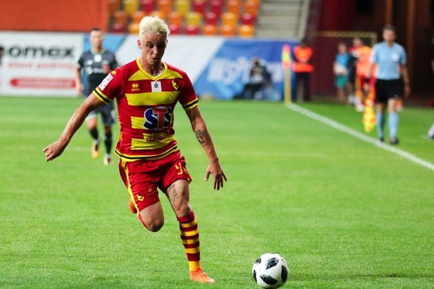 Jagiellonia pokonała Rio Ave. Mecz poprzedziła wielka ulewa