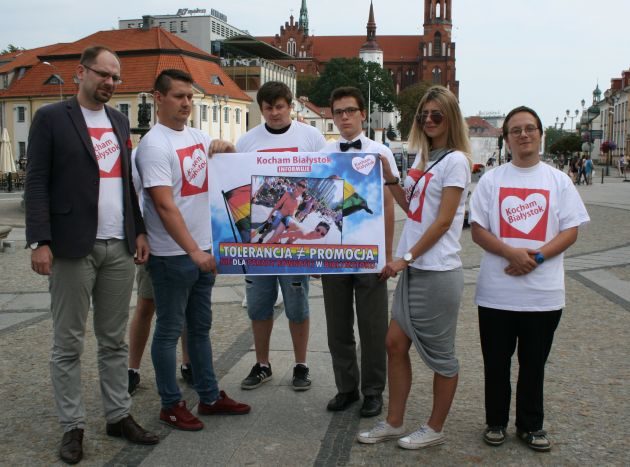 Tolerancja tak – promocja nie. Partia Kocham Białystok przeciwko Paradzie Równości