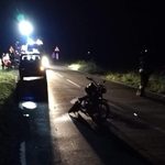 Wypadek motorowerzysty. Mężczyzna nie żyje