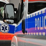 Wypadek na obwodnicy. Bus zderzył się z ciężarówką