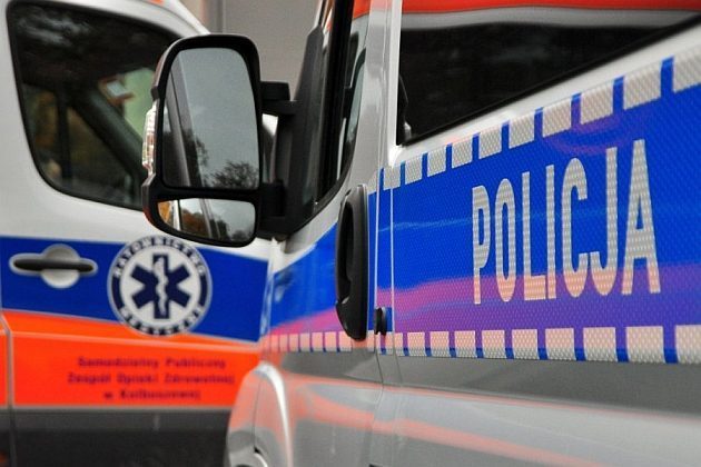 Wypadek na obwodnicy. Bus zderzył się z ciężarówką