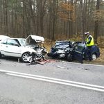 8 rannych w wypadku na DK 19