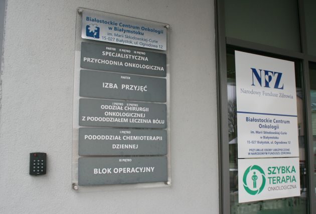 Zarząd województwa po raz kolejny dofinansował Białostockie Centrum Onkologii