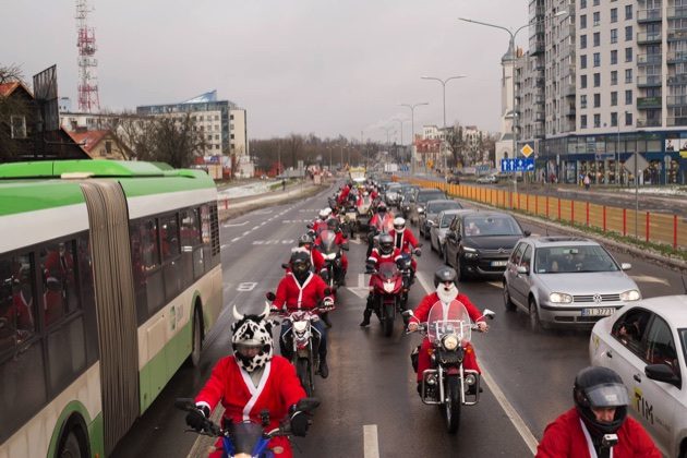 Ulicami miasta przejedzie motocyklowa parada Mikołajów