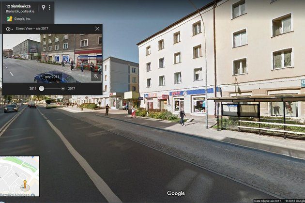 Zaktualizowany Białystok w Google Street View