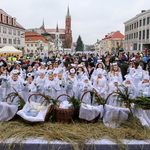 Wigilia miejska w Białymstoku. Było dużo dobrej atmosfery i smacznego jedzenia [ZDJĘCIA]