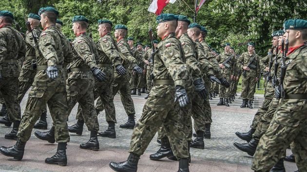 Pierwsza przysięga terytorialsów w tym roku