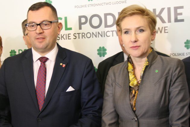 Urszula Pasławska "jedynaczką" PSL w regionie