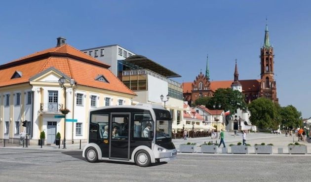 Elektryczny mikrobus w Białymstoku. Można przejechać się za darmo