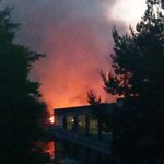 Wybuchł pożar na wysypisku śmieci w Studziankach. Trwa akcja gaśnicza