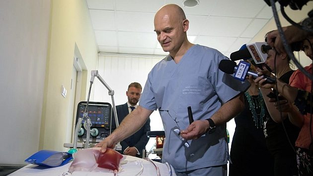 To szpital z jedynym w regionie "płucem" pozaustrojowym