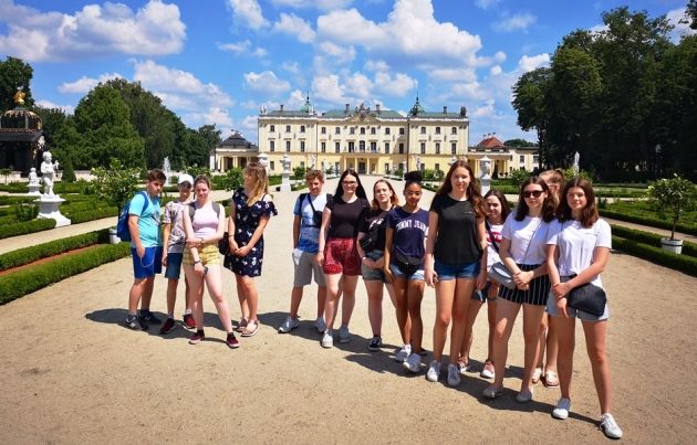 Młodzież z Niemiec odwiedziła Białystok. Bardzo jej się podoba