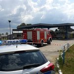 Wybuch gazu na stacji paliw. 33-latek trafił do szpitala
