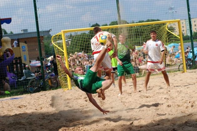 Beach soccer na Dojlidach. Wysoka stawka turnieju