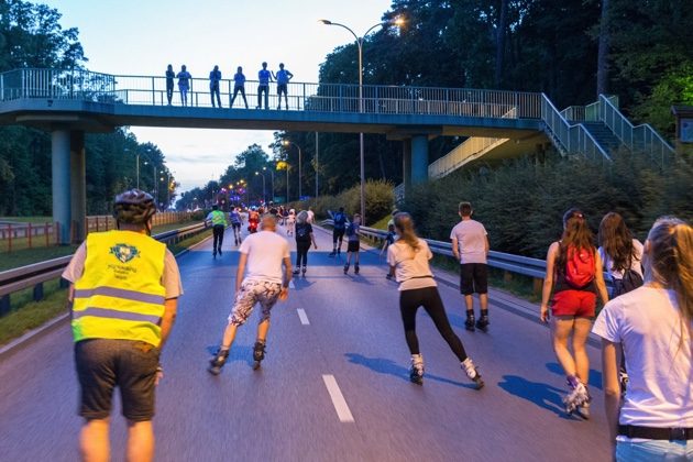 5 lat Nightskating Białystok. Rekord gonił rekord