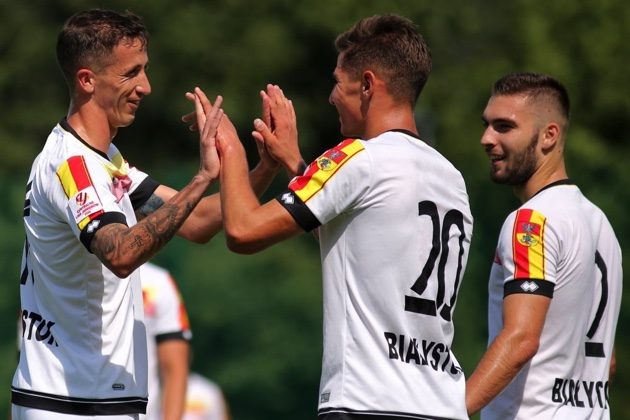 Jagiellonia Białystok. Rezerwy liderem, juniorzy starsi wiceliderem