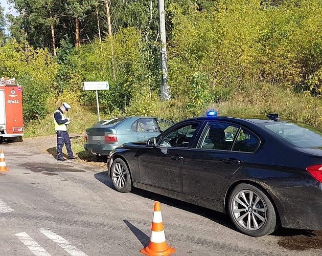 Śmiertelny wypadek.  Zginął kierowca 