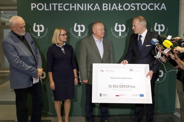 11 mln zł dla Politechniki Białostockiej