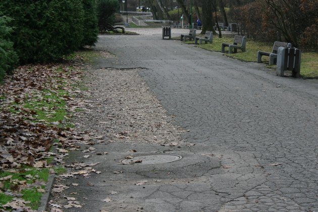 W końcu. Zniszczone alejki w parku zaczną być remontowane