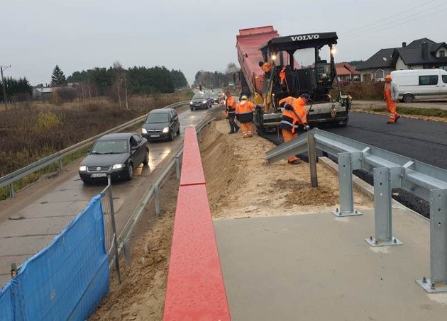 Kończą się prace przy budowie mostu na trasie Białystok - Choroszcz [WIDEO]