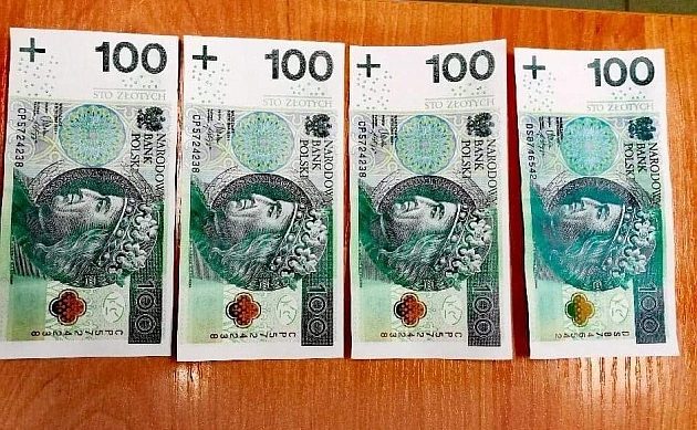 Skanował banknoty i drukował podróbki. Został zatrzymany