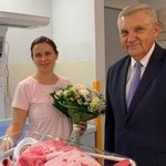 Maja - to pierwsza białostoczanka, która przyszła na świat w Nowym Roku