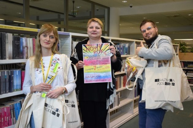 Nowy Rok z Książnicą Podlaską. Konkursy i upominki dla czytelników