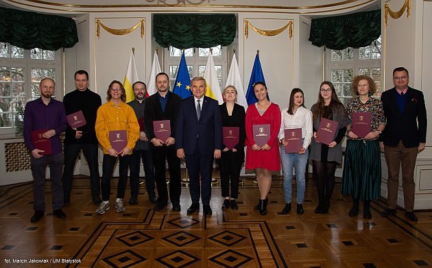 Białostoccy twórcy odebrali stypendia