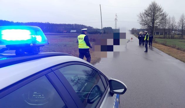 Śmiertelnie potrącił 45-latka i uciekł. Policja ujęła pijanego kierowcę