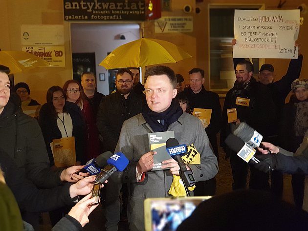 Szymon Hołownia otworzył biuro wyborcze w Białymstoku. Jakie ma plany?