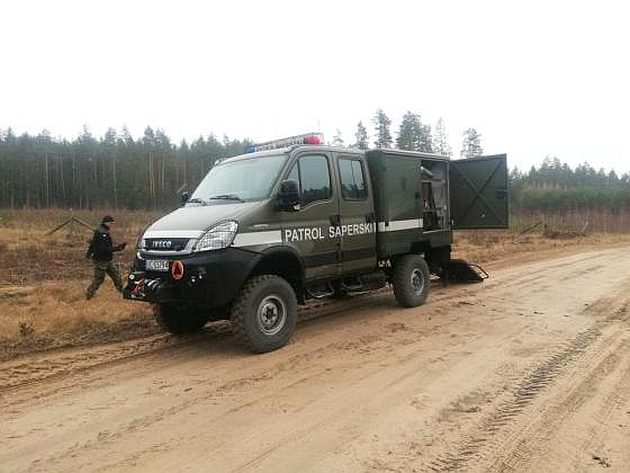 Niebezpieczne znalezisko w podlaskim nadleśnictwie