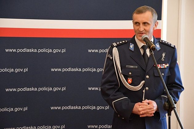 Podlaska policja ma nowego komendanta wojewódzkiego