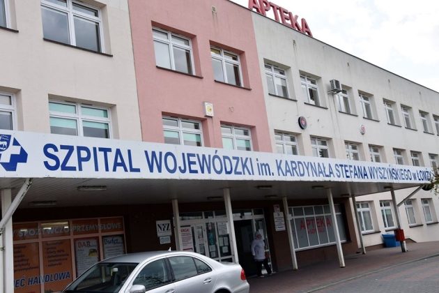 Szpital Wojewódzki w Łomży - jednoimiennym szpitalem zakaźnym w Podlaskiem 