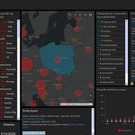 Powstała interaktywna mapa koronawirusa