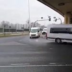 Biały konwój przejechał przez Białystok [WIDEO]