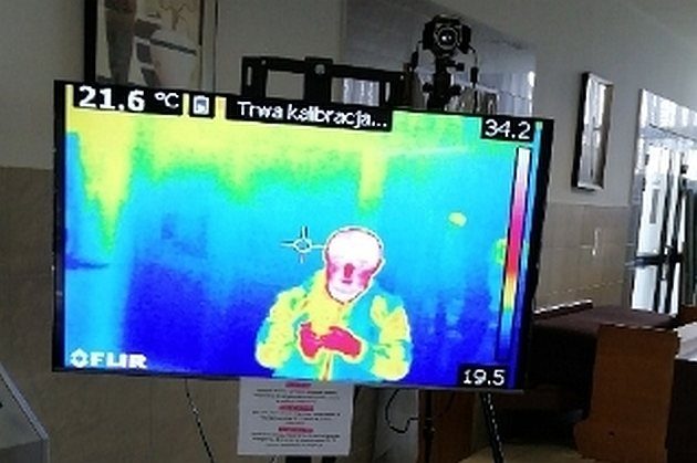 W akademiku zamontowano kamerę termowizyjną