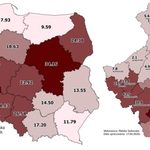 COVID-19. Jak wygląda Podlaskie na tle kraju? Powiat bielski zatrważa [MAPY, LISTA]