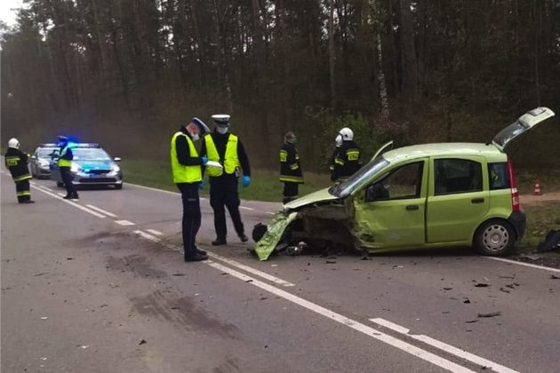 Nie żyje motocyklista. Droga jest zablokowana