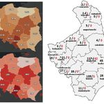 Epidemia COVID-19. Źle w Białymstoku, ale najgorzej w pow. hajnowskim [MAPY, SATYSTYKI]