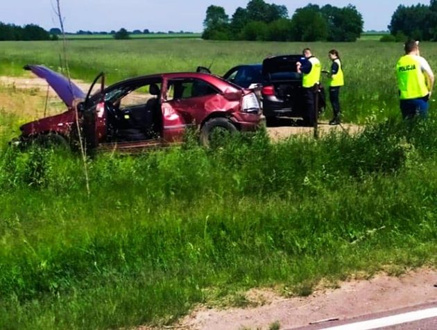 4 osoby w szpitalu - to wynik wypadku w okolicach Czyżewa