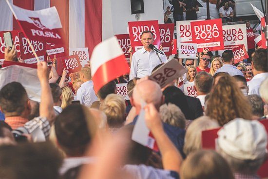 Tłumy zwolenników Andrzeja Dudy na Rynku Kościuszki [ZDJĘCIA]