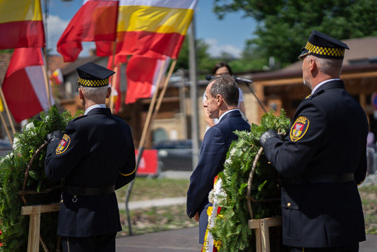 Odsłonięcie monumentu na Rynku Siennym. Upamiętniono białostockich ewangelików