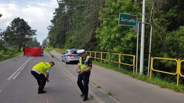 Śmiertelny wypadek z udziałem motocyklisty