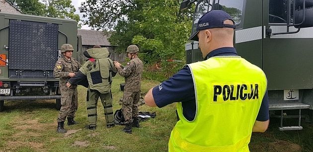 Znaleziono niewybuch w Łomży. Ewakuowano około 150 mieszkańców