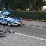 Potrącony rowerzysta trafił do szpitala