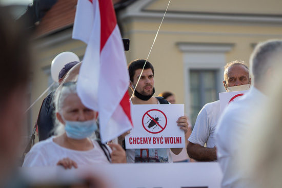 "Nie były ani wolne, ani uczciwe". Wspólny głos radnych ws. wyborów na Białorusi