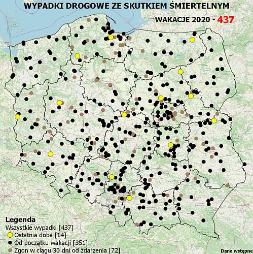 Żegnamy wakacje. Czy był to bezpieczny okres na polskich drogach?