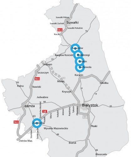 W Polsce 100, w Podlaskiem 5. Jak mają wyglądać nowe obwodnice?
